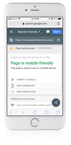 Find out if competition is beating you with Google's mobile-friendly test. 